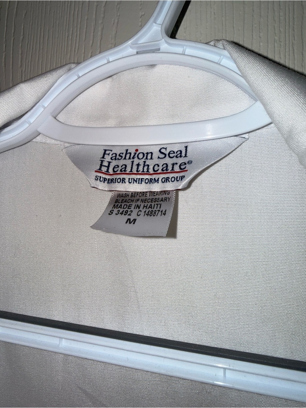 Lab Coat Jacket - White Women's Medical Coat - Picture 3 of 3